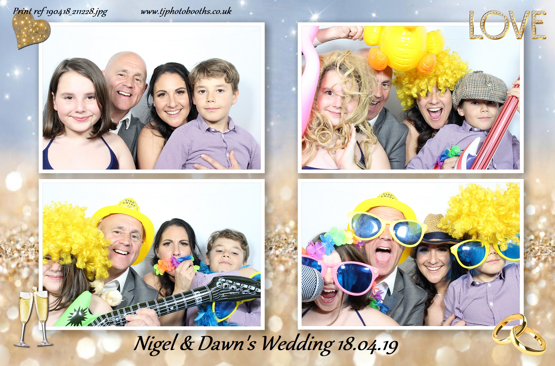Nigel & Dawn's Wedding | View more photos from the event at gallery.tjphotobooths.co.uk/u/TJPhotobooths/Nigel-Dawns-Wedding